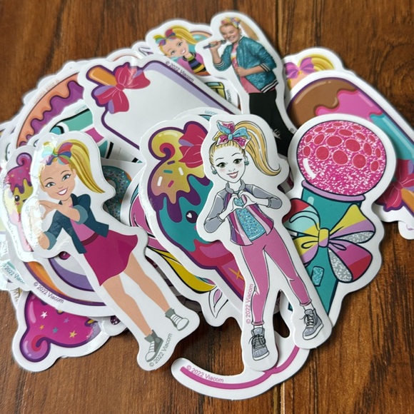 NWT 50 JoJo Siwa Stickers Girls Party Favors - Picture 1 of 2